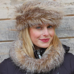Coyote Faux Fur Hat