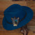 Teal Fedora Hat